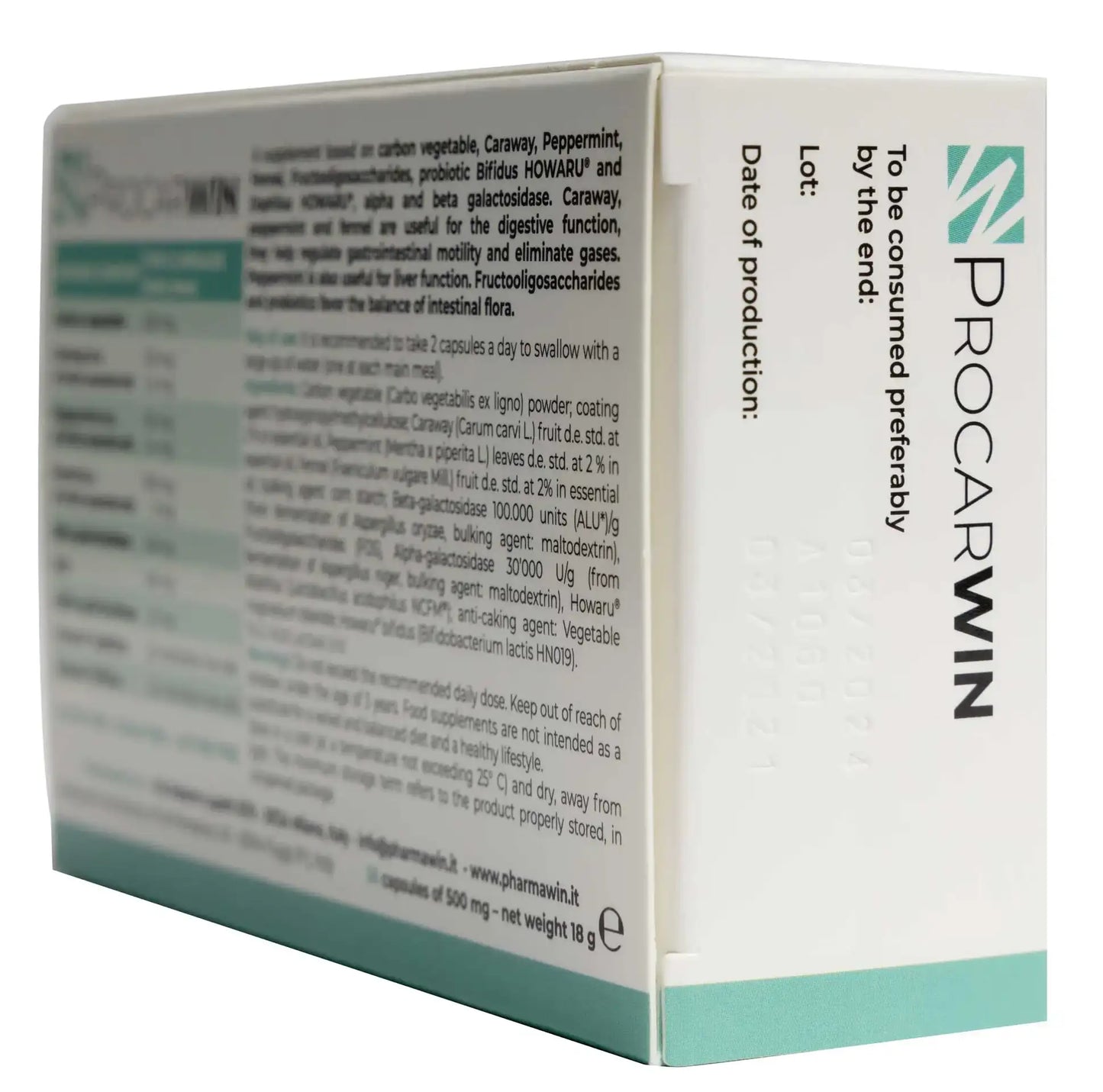 Procarwin 500mg 36 Capsules