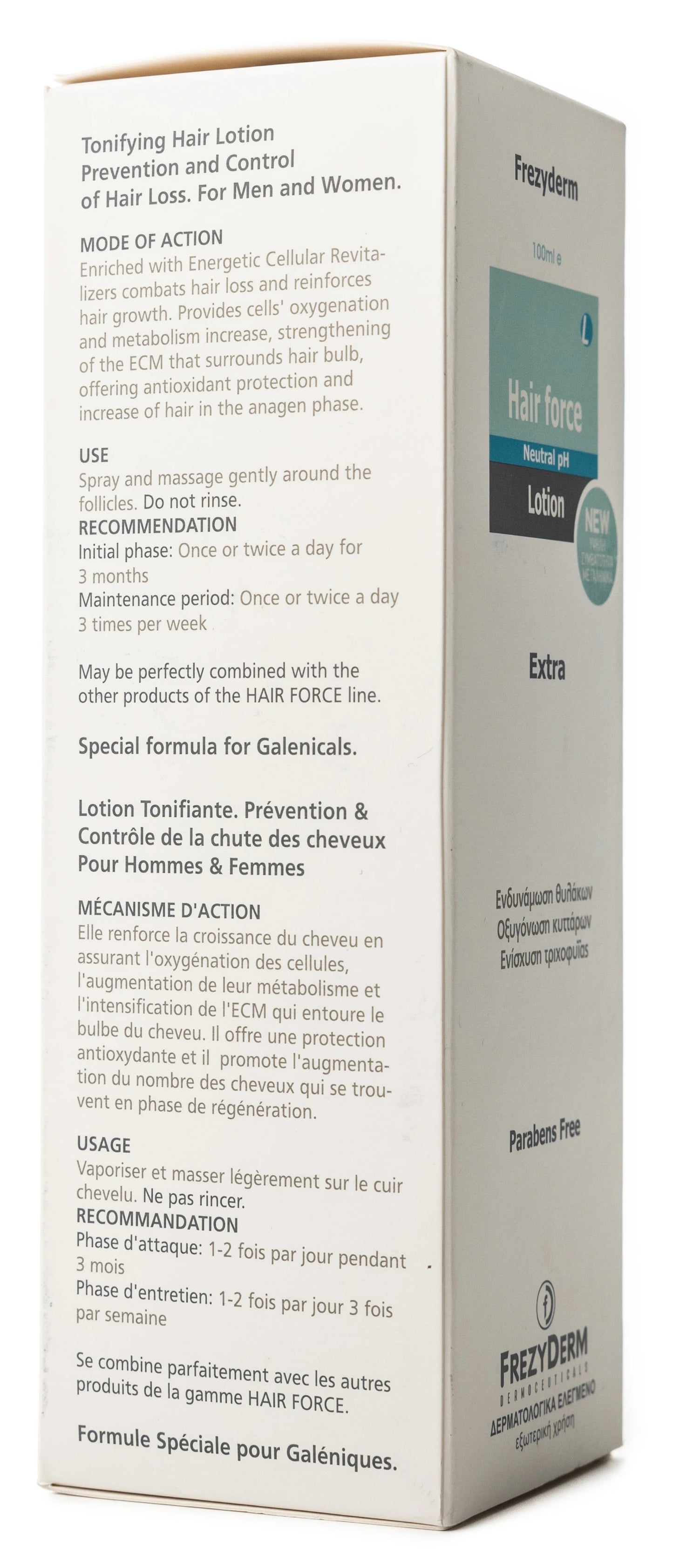 Frezyderm Hair Force Lotion Extra 100 Ml
