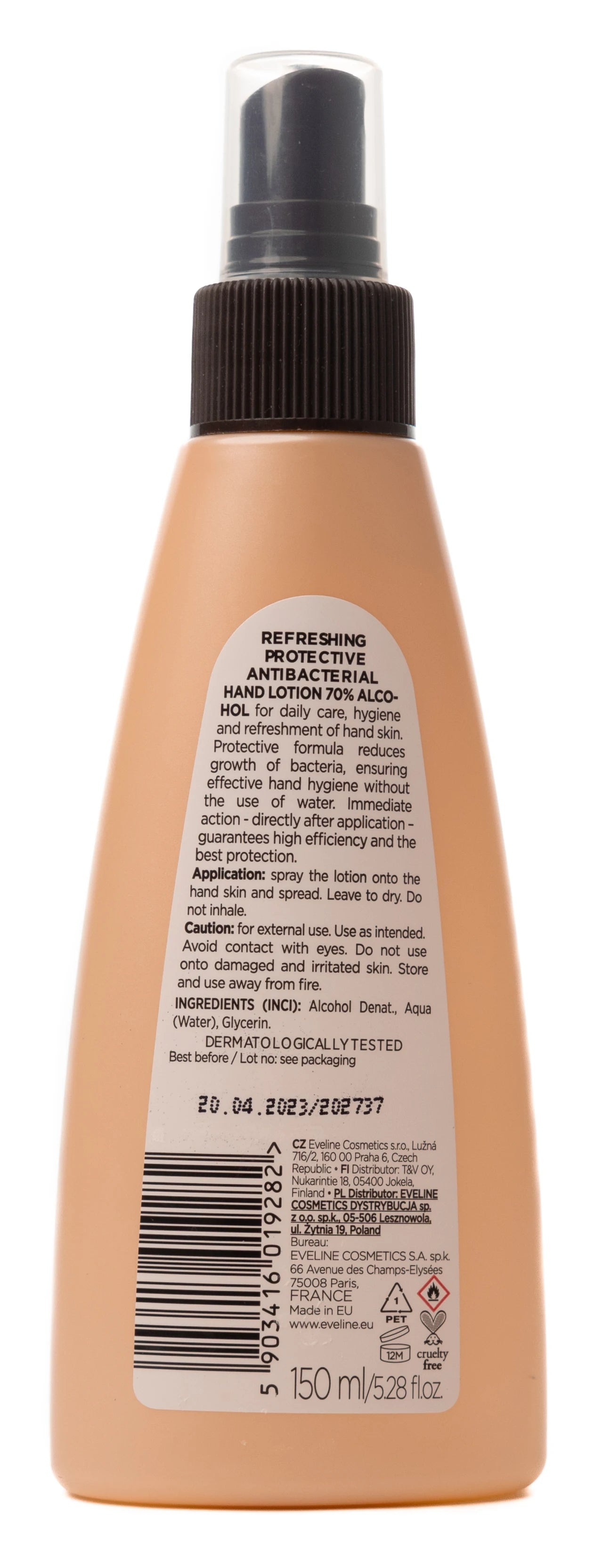 Eveline Handmed Refresh Lotion 150 Ml Beige