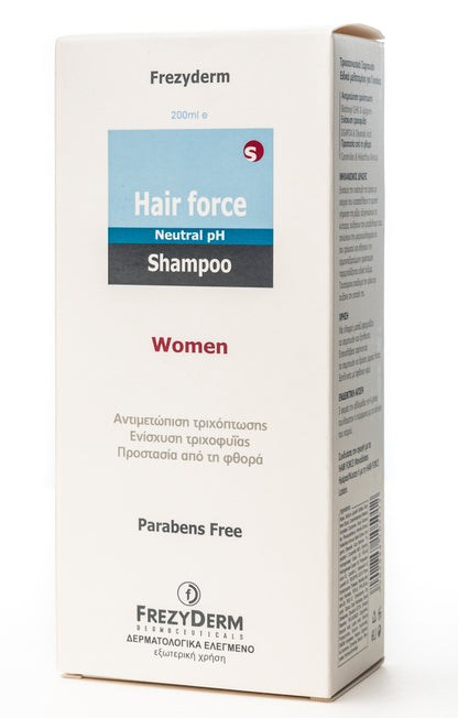Frezyderm Hair Force shampoo Woman 200 Ml