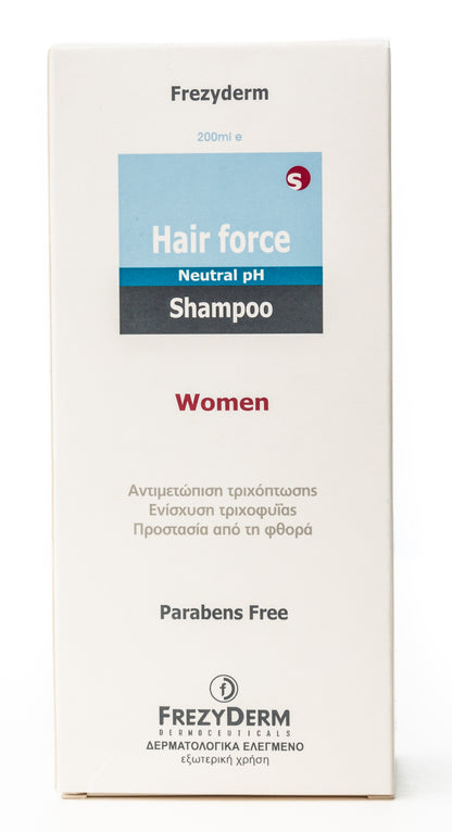 Frezyderm Hair Force shampoo Woman 200 Ml