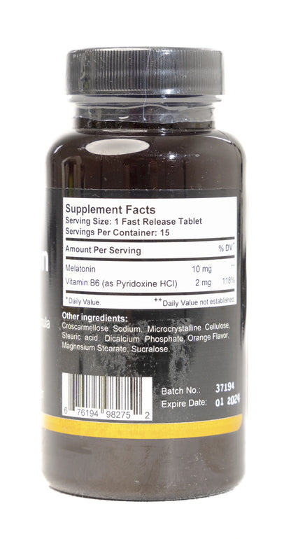 Sleepcan Melatonin 10mg 15 Tablets