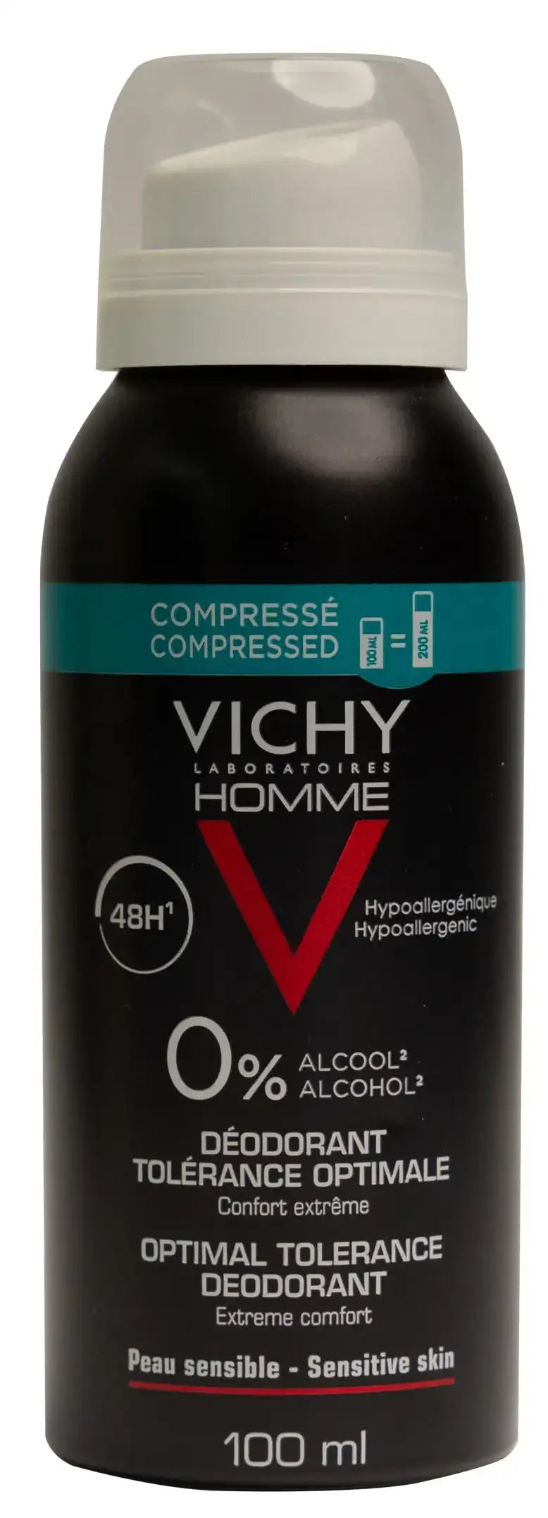 Vichy Deodorant Sensi+Atom Optimal Tolerance 100 ml