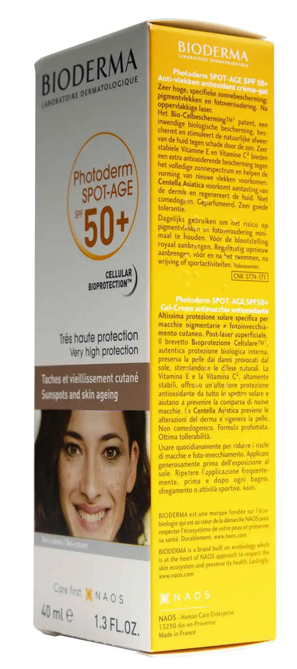 Bioderma Photoderm SPOT-AGE SPF50+ Gel-Cream 40 Ml 1+1 Offer Pack