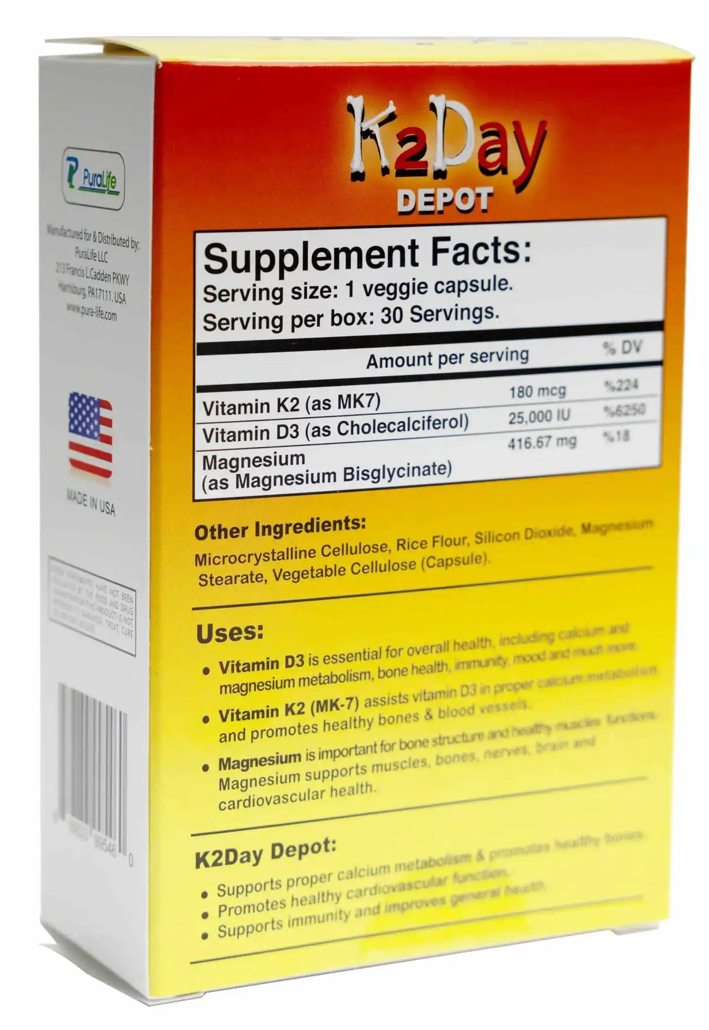 K2 Day Depot 30 Capsule