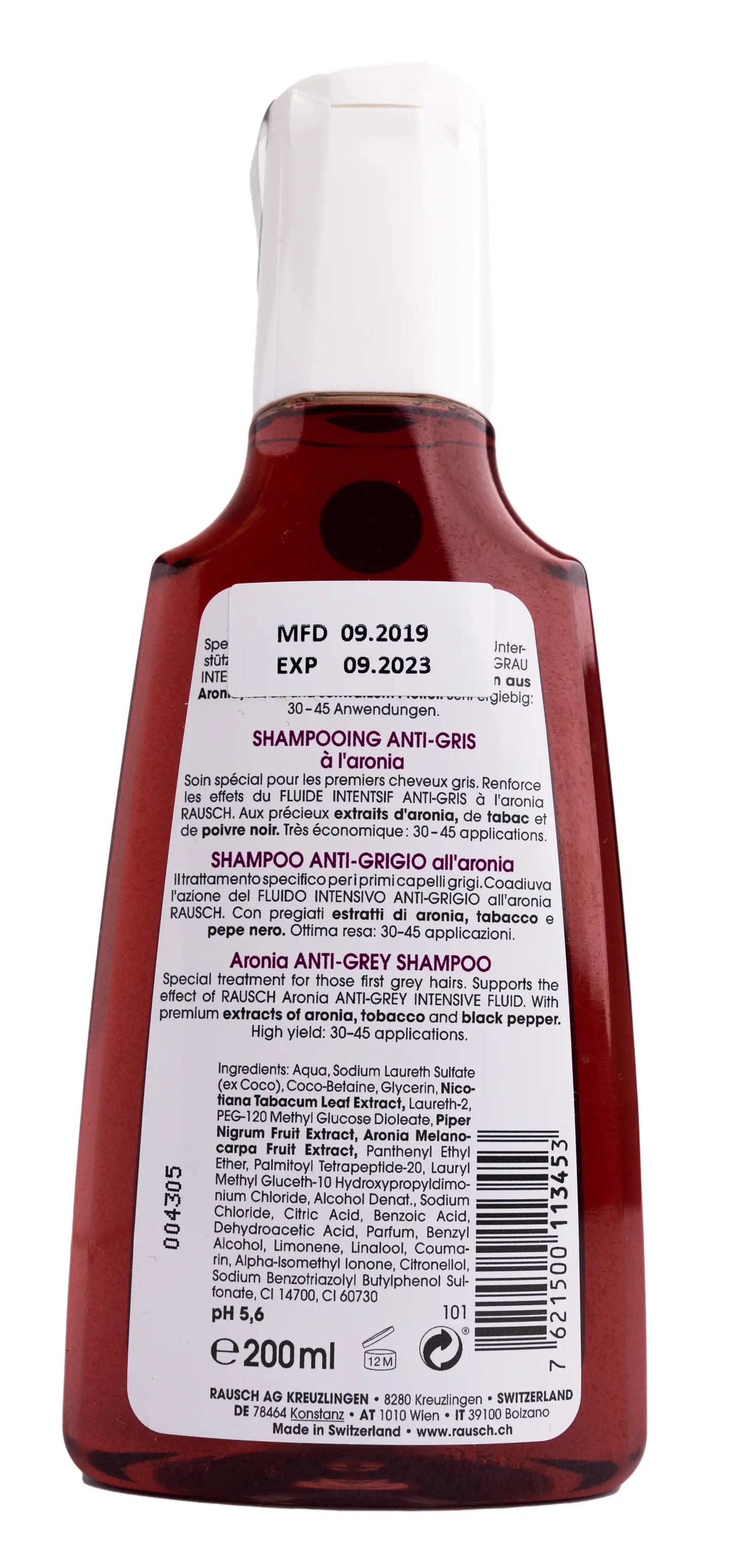 Koko Rausch Aronia Anti-Grey shampoo 200 Ml