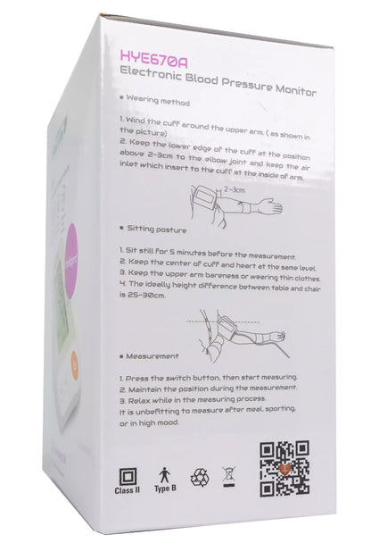 Harton Electronic Blood Pressure Monitor [HYE670A]