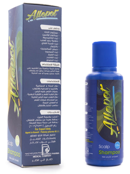 Allopot Scalp shampoo 120 Ml