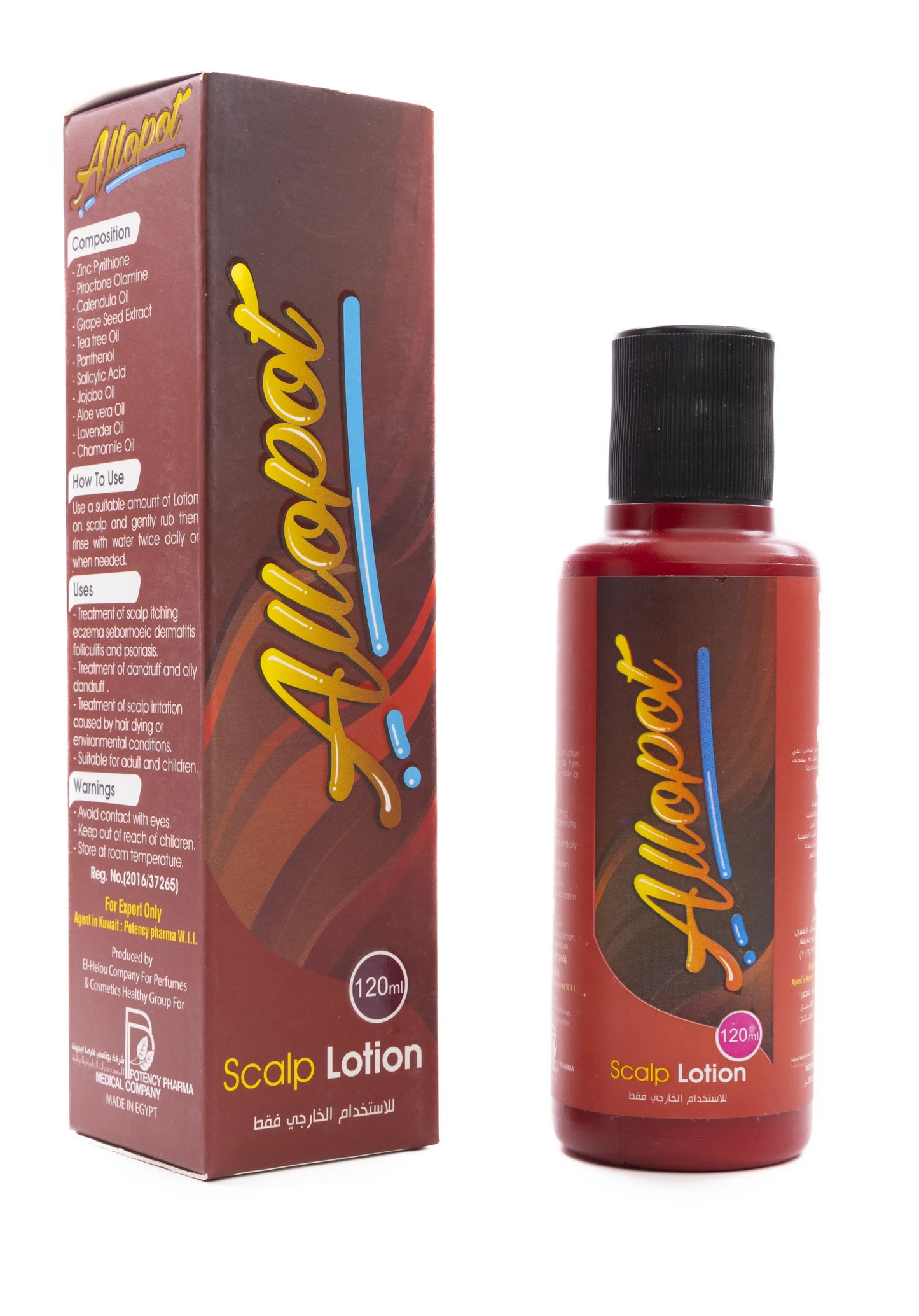 Allopot Scalp Lotion 120 Ml