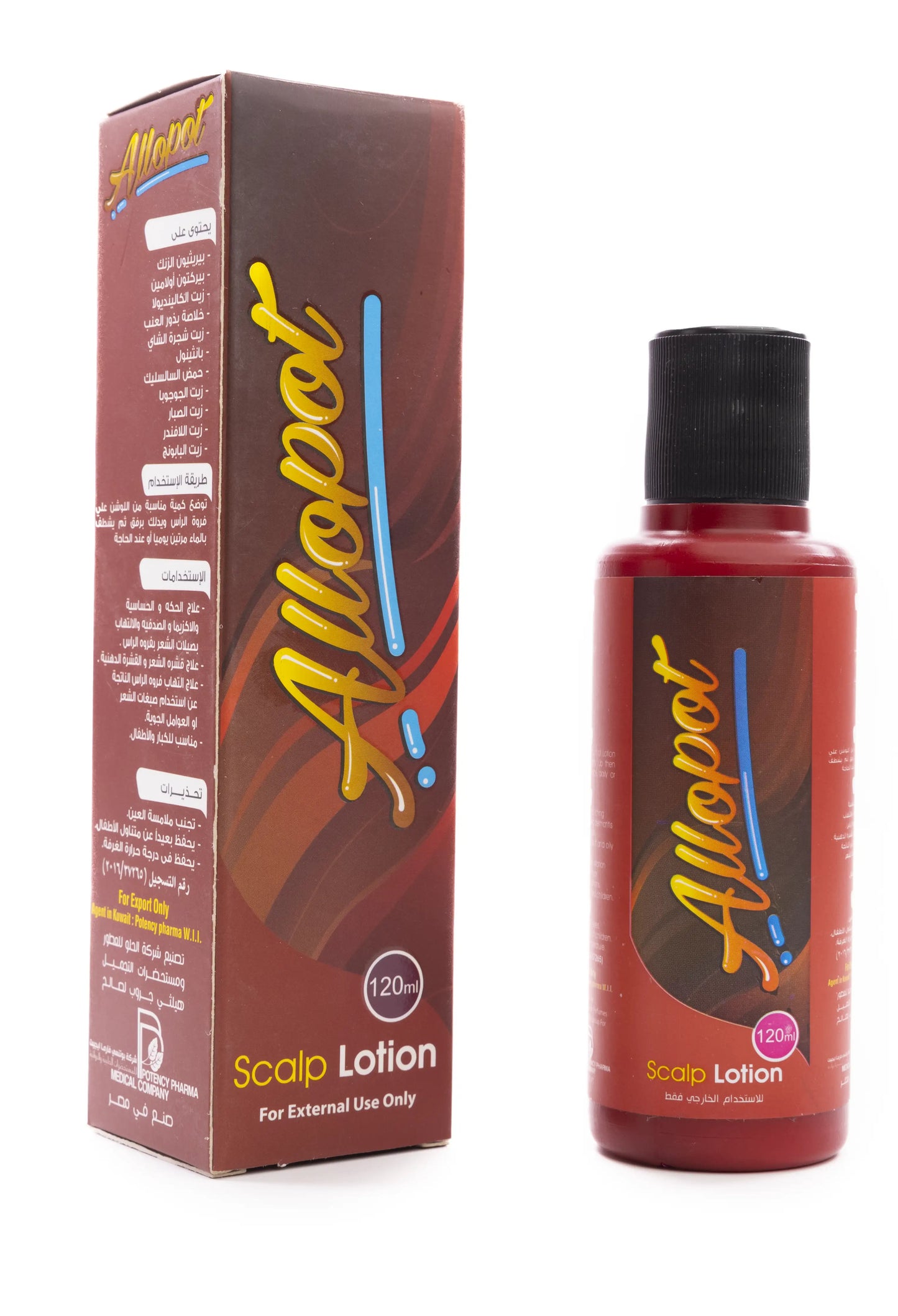Allopot Scalp Lotion 120 Ml