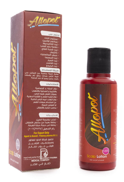 Allopot Scalp Lotion 120 Ml