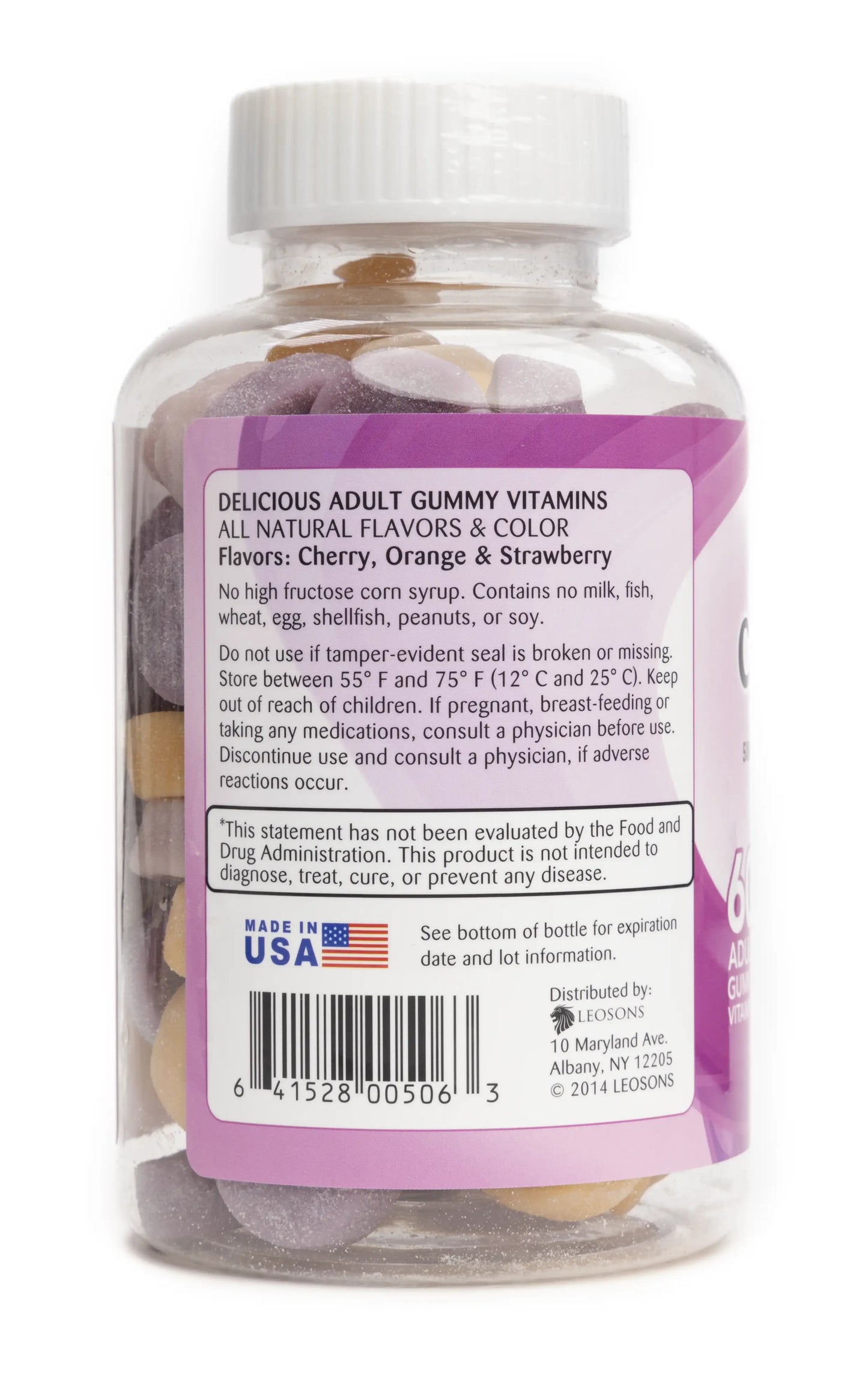 Amerix Calcium +Vitamin D3 60 Adult Gummies