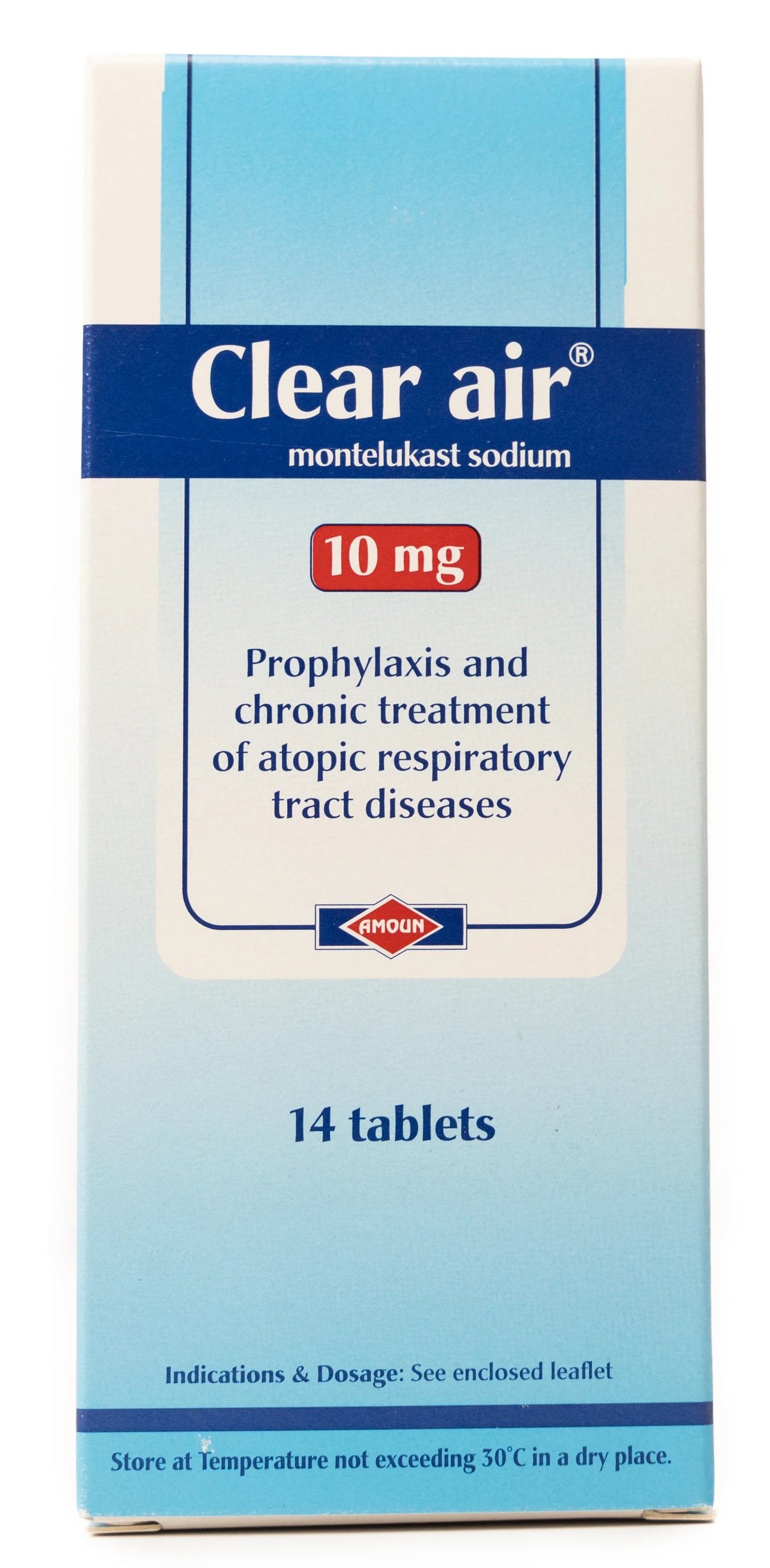 Clear Air 10Mg 14 Tablets