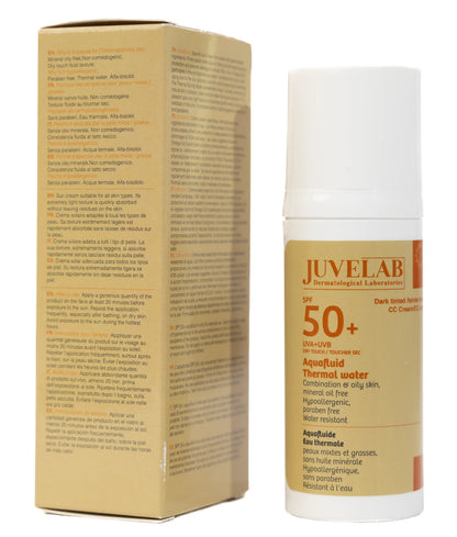 Juvelab SPF 50+ Dark Tint Aqua Fluid 40ML