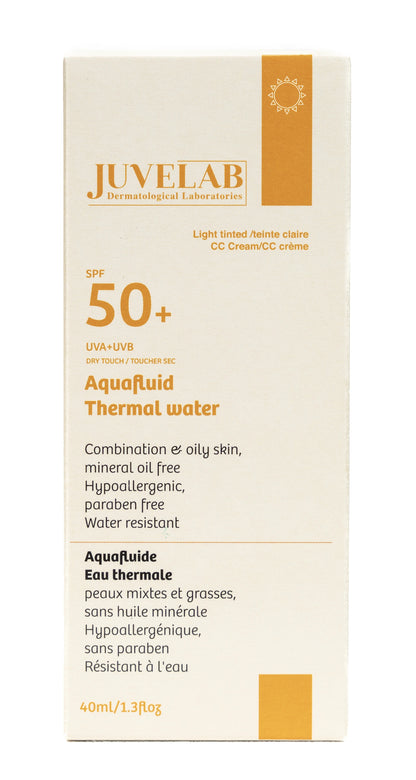 Juvelab Spf 50+ Light Tint Aqua Fluid 40 Ml