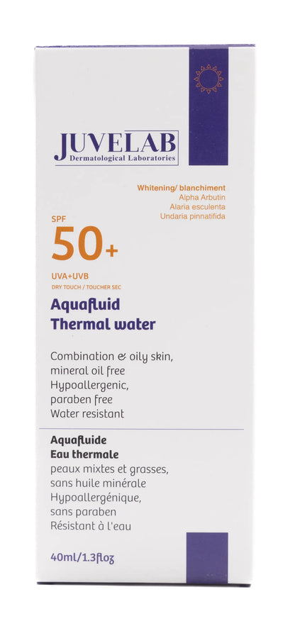 Juvelab Spf 50+ Whitening  Aqua Fluid 40 Ml