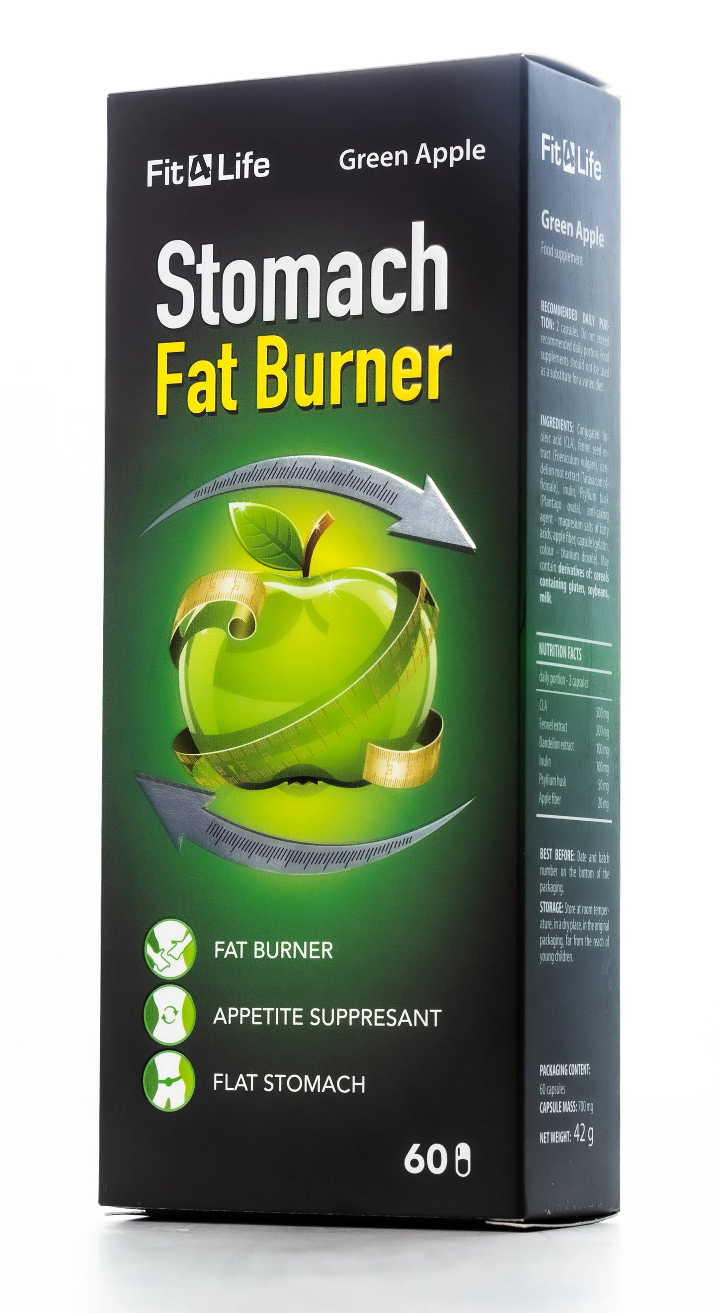 Fit4Life Stomach Fat Burner 60 Capsules