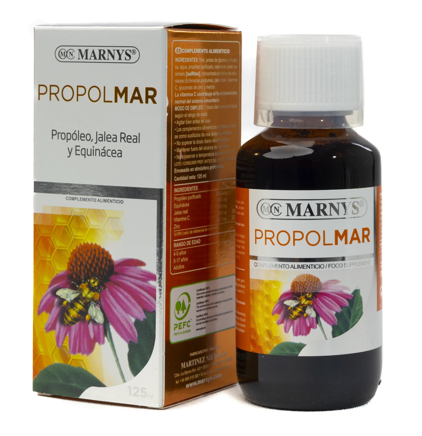 Marnys Propolmar Syrup 125 ml