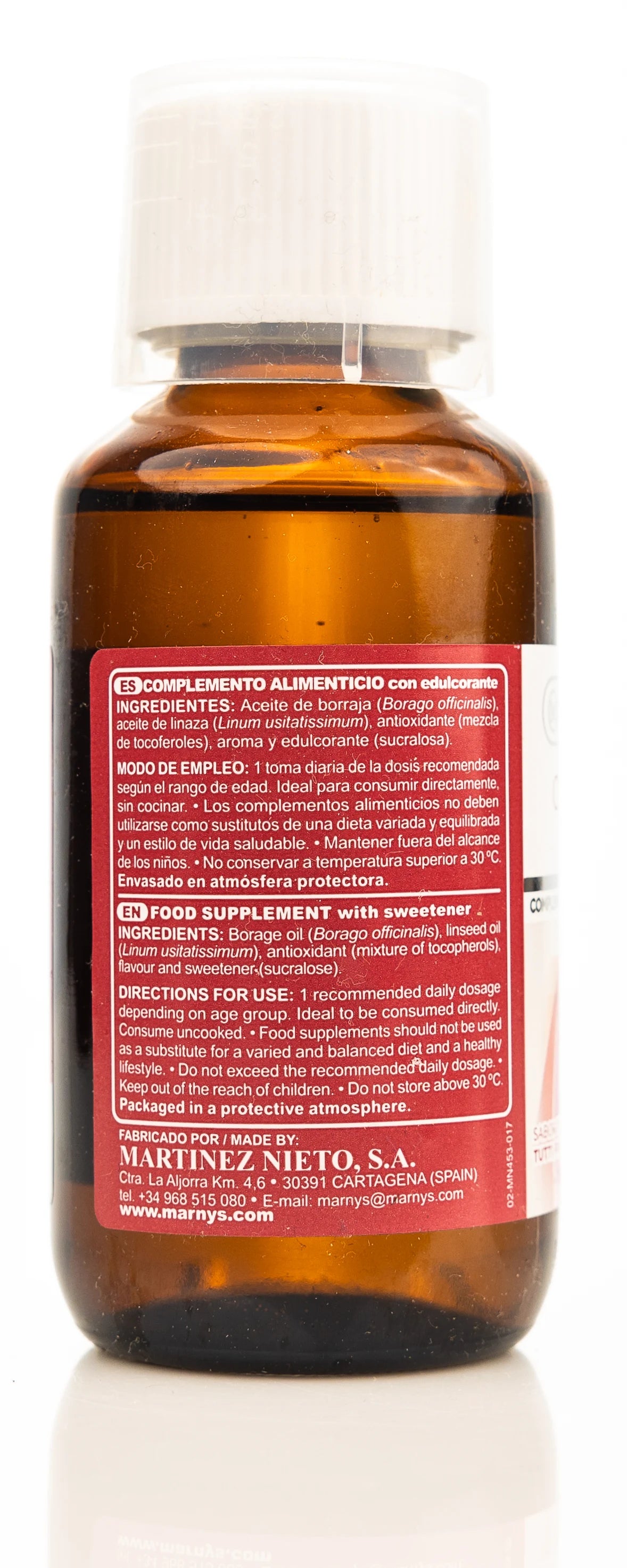 Marnys Omega 3+6 Junior Syrup 125 ml