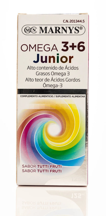 Marnys Omega 3+6 Junior Syrup 125 ml