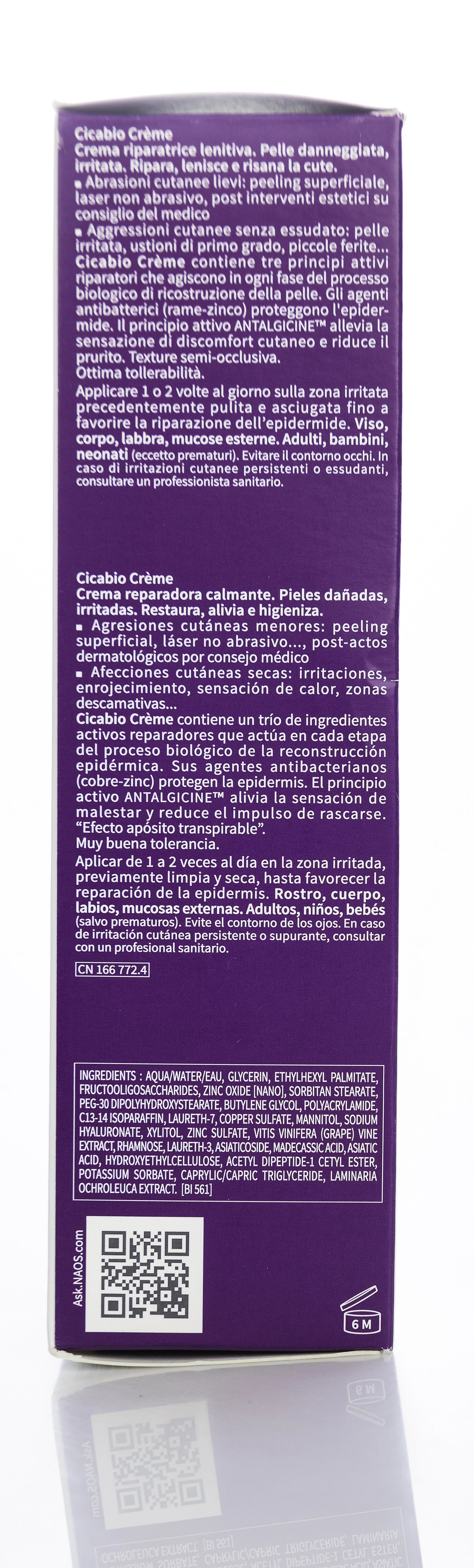 Bioderma Cicabio Crème (Soothing Repairing Cream) 100 Ml