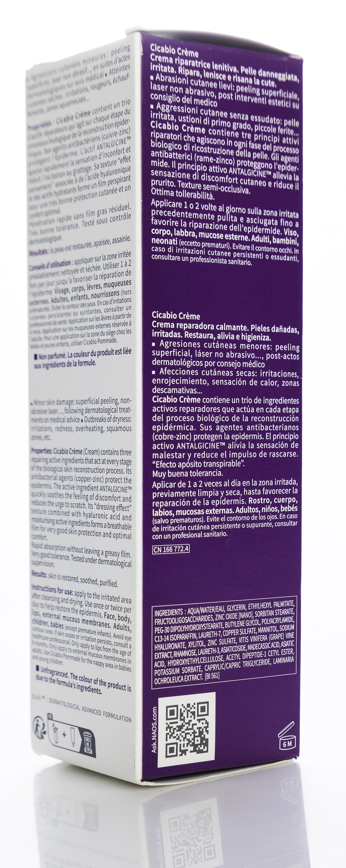 Bioderma Cicabio Crème (Soothing Repairing Cream) 100 Ml