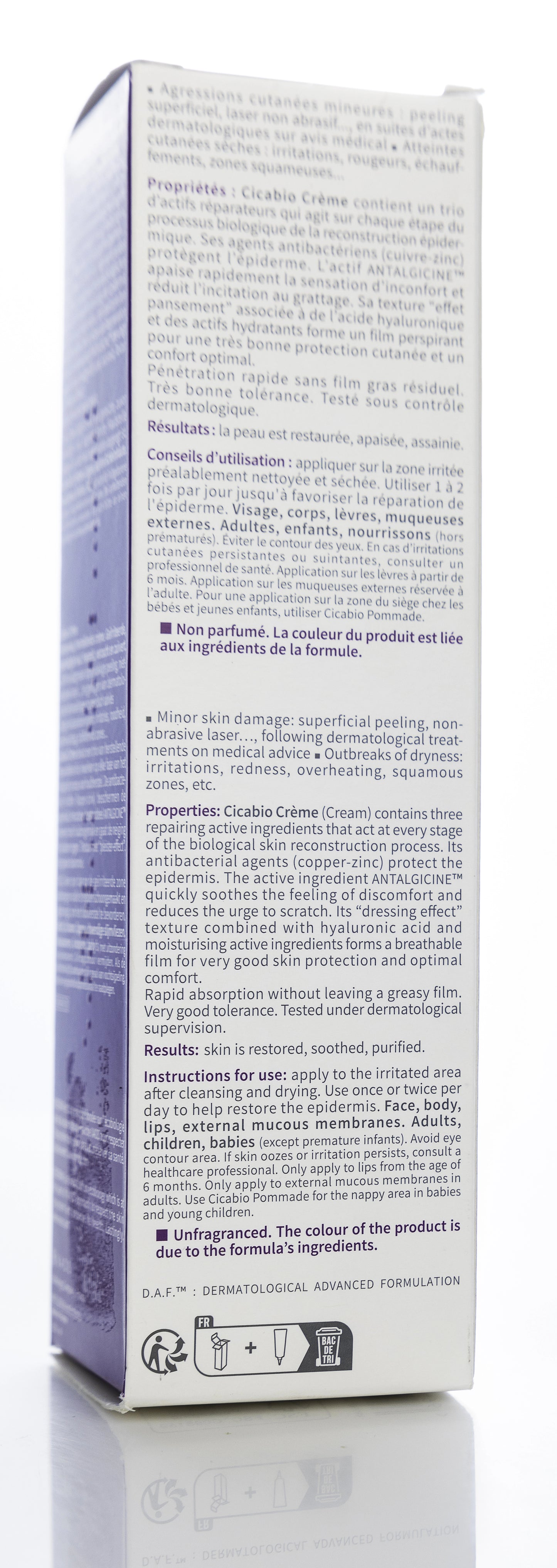 Bioderma Cicabio Crème (Soothing Repairing Cream) 100 Ml