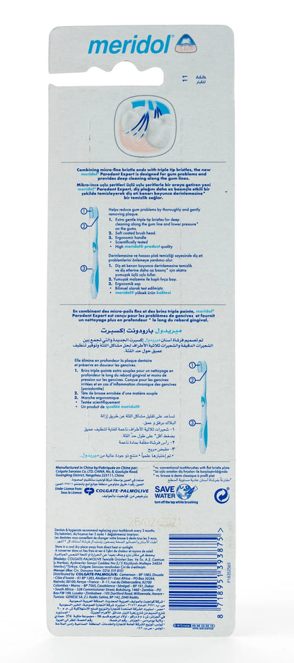 Meridol Parodont Expert Ultra Toothbrush 2 Piece
