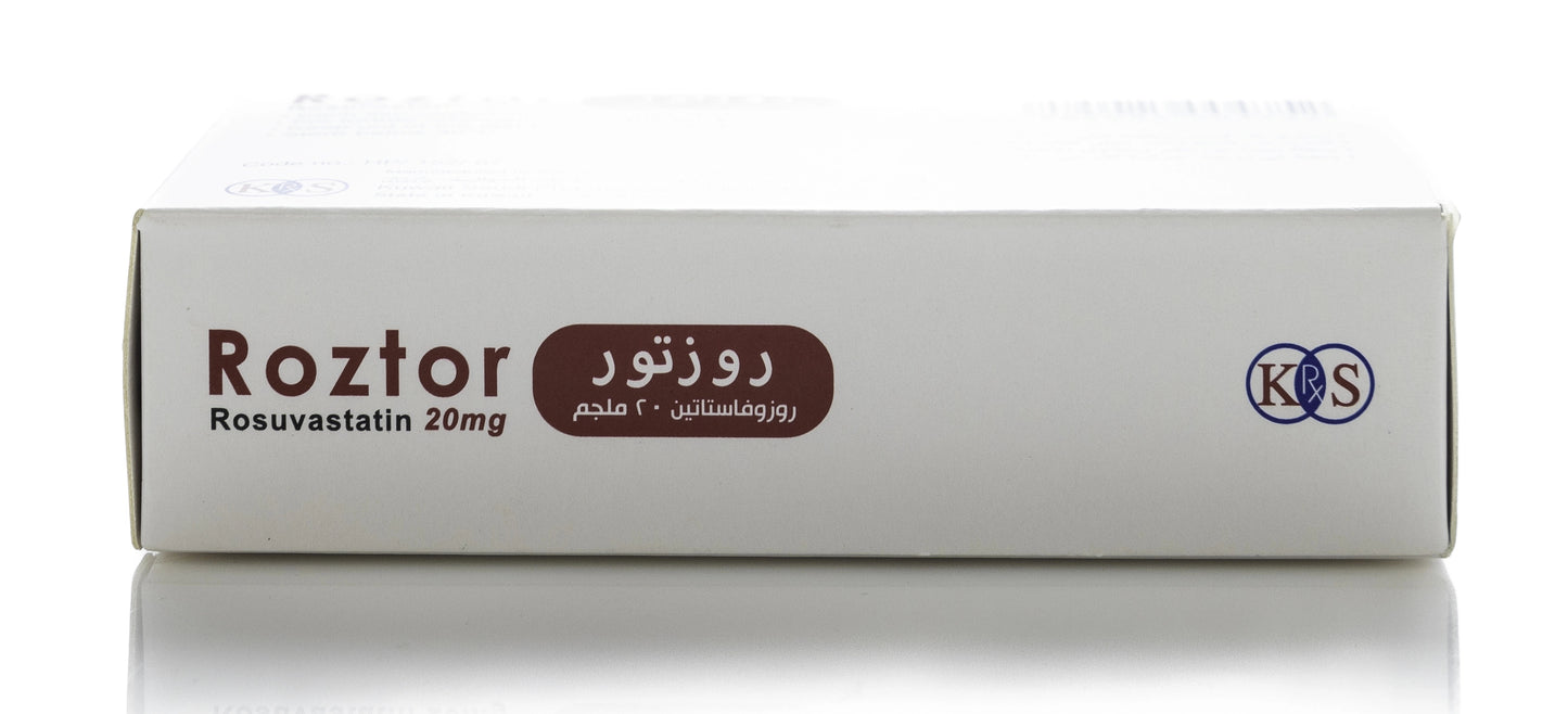 Roztor 20Mg 28 Tablets