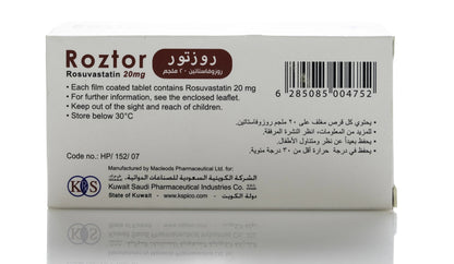 Roztor 20Mg 28 Tablets