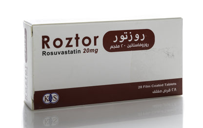 Roztor 20Mg 28 Tablets
