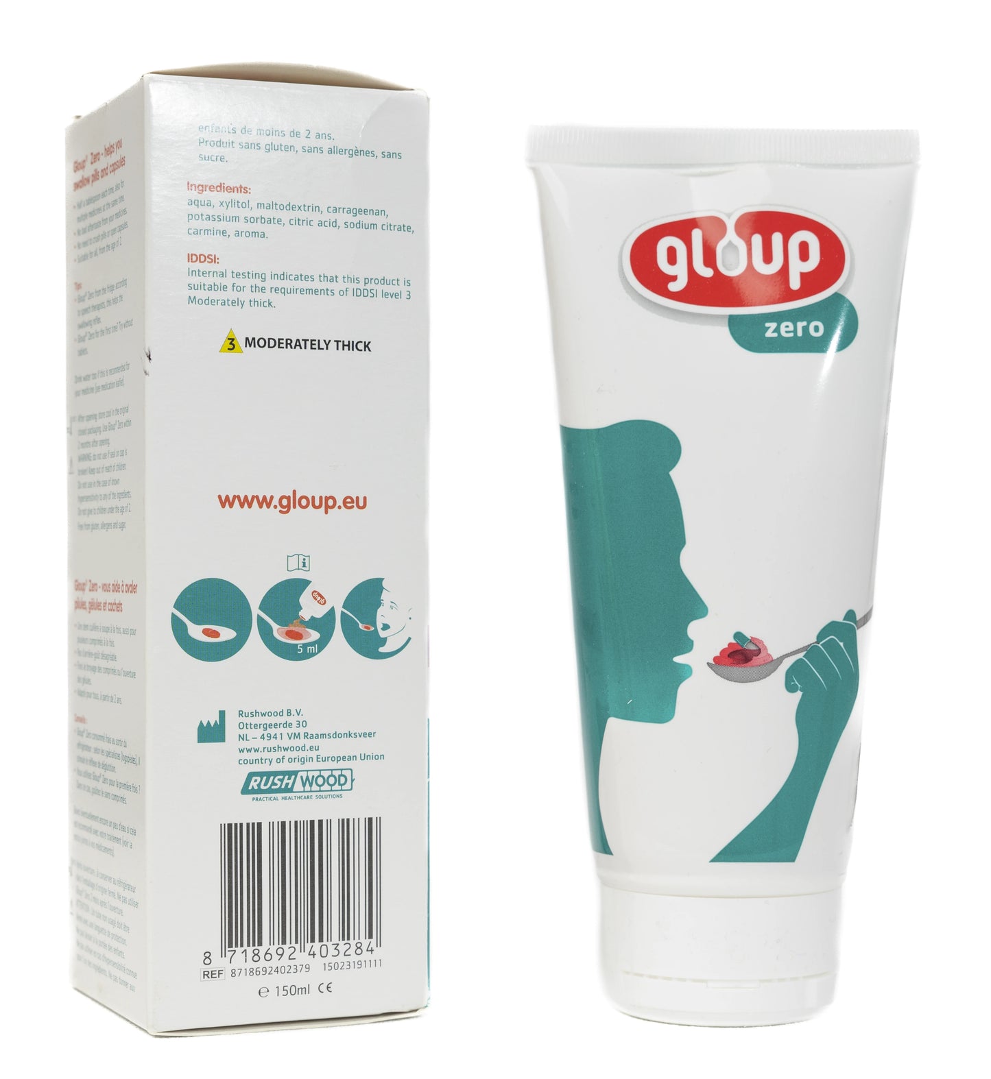 Gloup Zero Swallowing Gel For Medicines 150 Ml