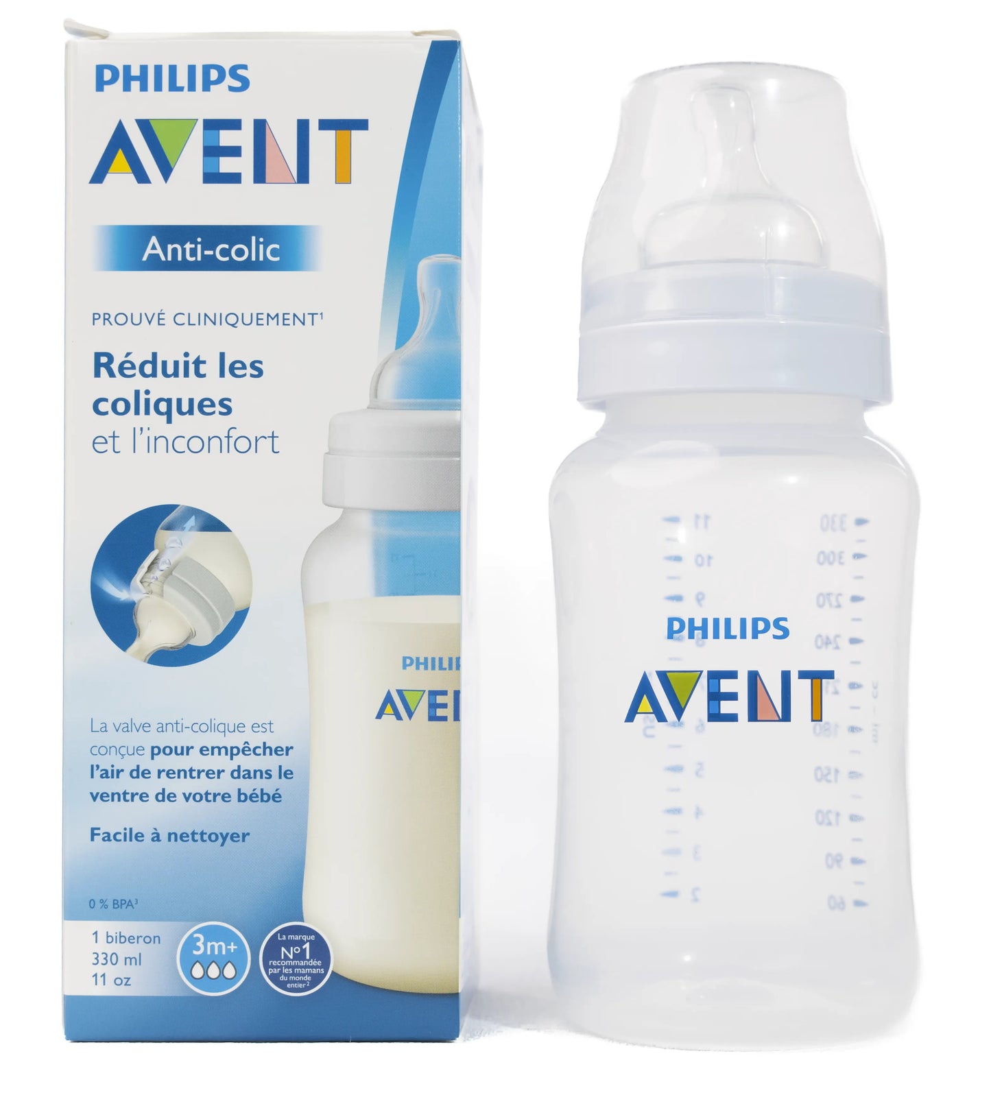 Avent [743] Anti Colic Bottle 3M+ 330ML