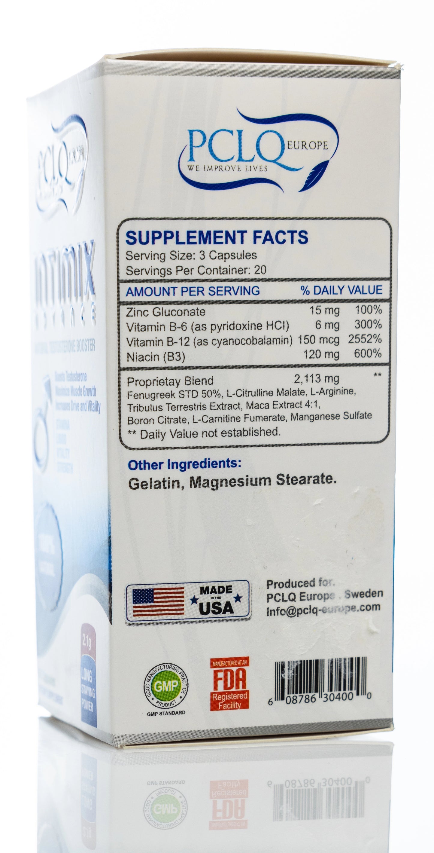 PCLQ Intimix Advance 60 Capsules
