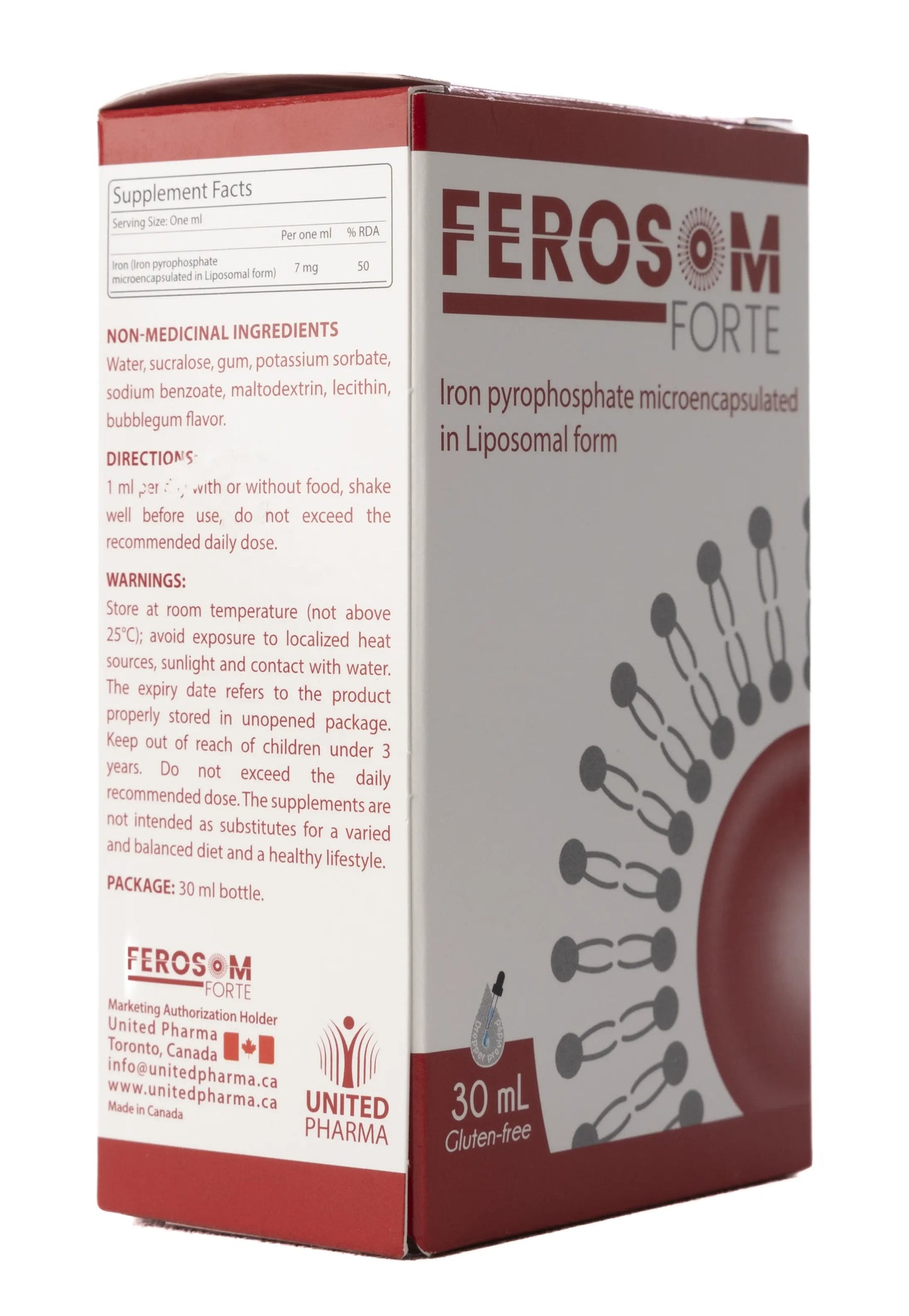 Ferosom Forte Drops 30ml