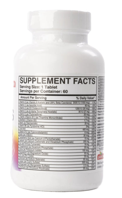 Pure Health Pure One Daily A-Z Plus multivitamins & Multiminerals 60 Tablets