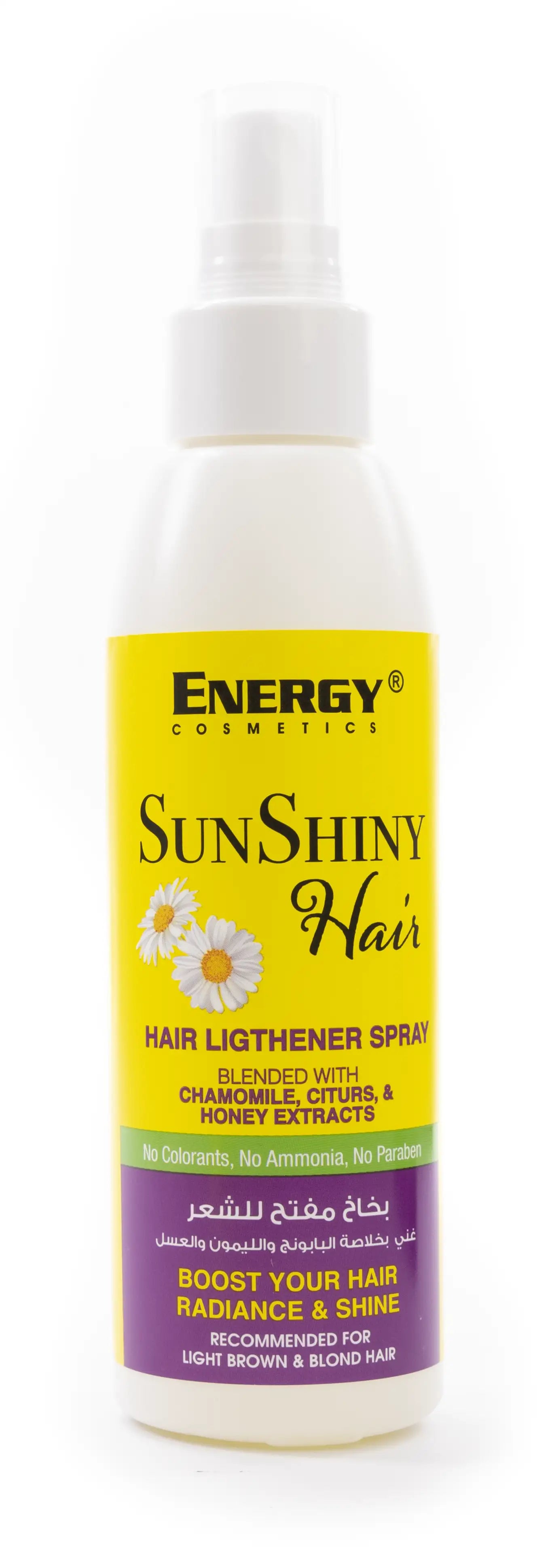 Energy Cosmetics Sun Shiny Hair Lightener Camomil Spray 125 Ml