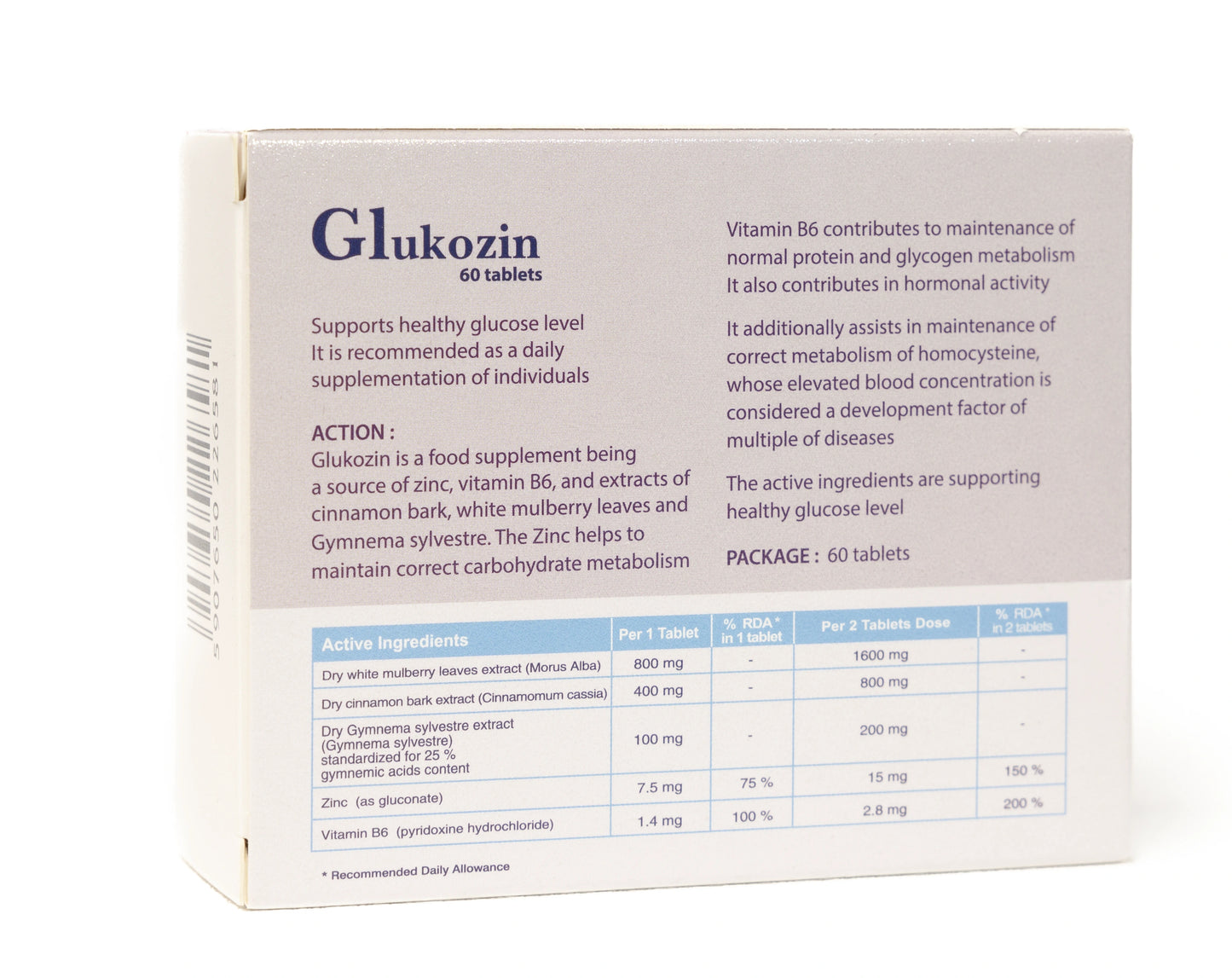Glukozin 60 Tablet