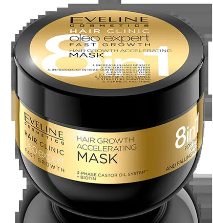 Eveline Hair Clinic Oleo Expert Fast Growth Hair Mask 500 Ml