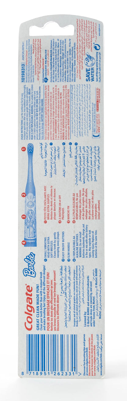 Colgate Toothbrush [ Barbie ] +6years Extra soft