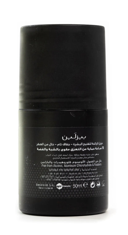 Beesline 72 Hours Men Whitening Roll On Deo Super Dry Silver Power Fragrance Free 50 Ml