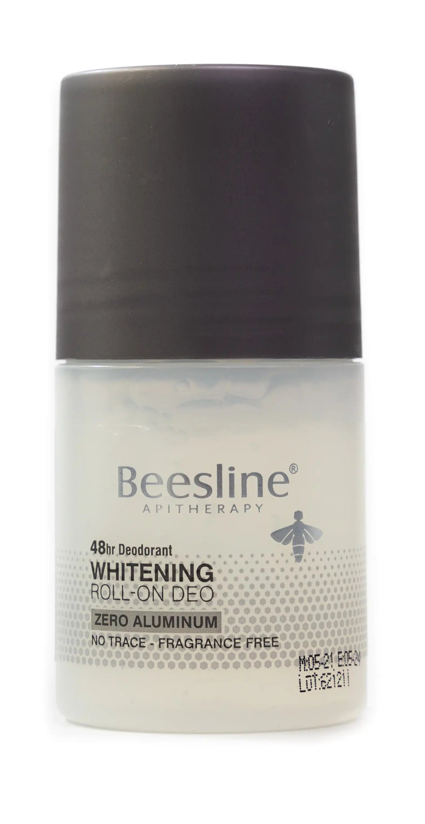 Beesline 48 Hours Men Whitening Roll On Deo Zero Aluminum Silver Power 50 Ml [Fragrance Free]