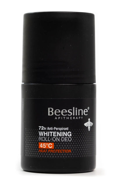 Beesline 72 Hours Men Whitening Roll On Deo Silver Power Heat Protection 50 Ml