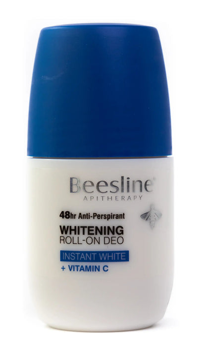 Beesline 48 Hours Natural Whitening Roll-On Deo Instant White + Vitamin C Anti Perspirant 50 Ml