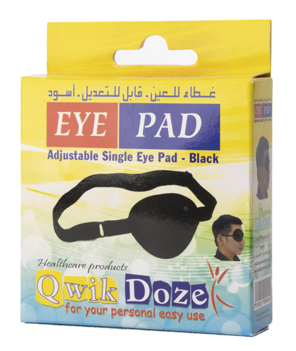 Qwik Doze adjustable Eye Pad [Black]