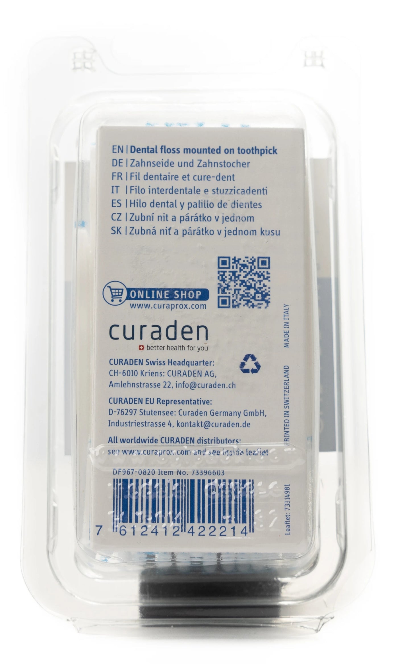 Curaprox Flosspic 30 Pieces [Df 967]