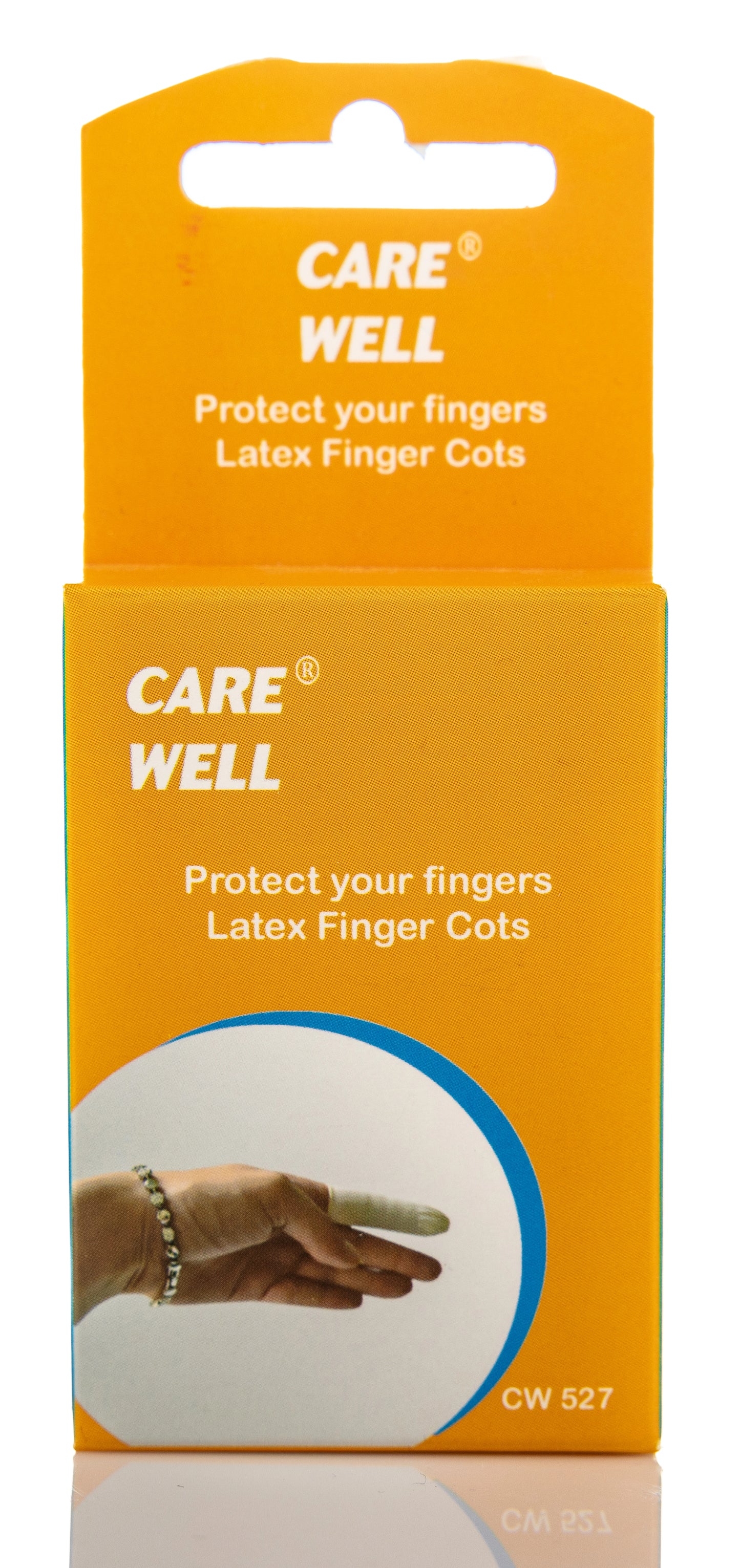 Care Well Latex Finger Cots [527]