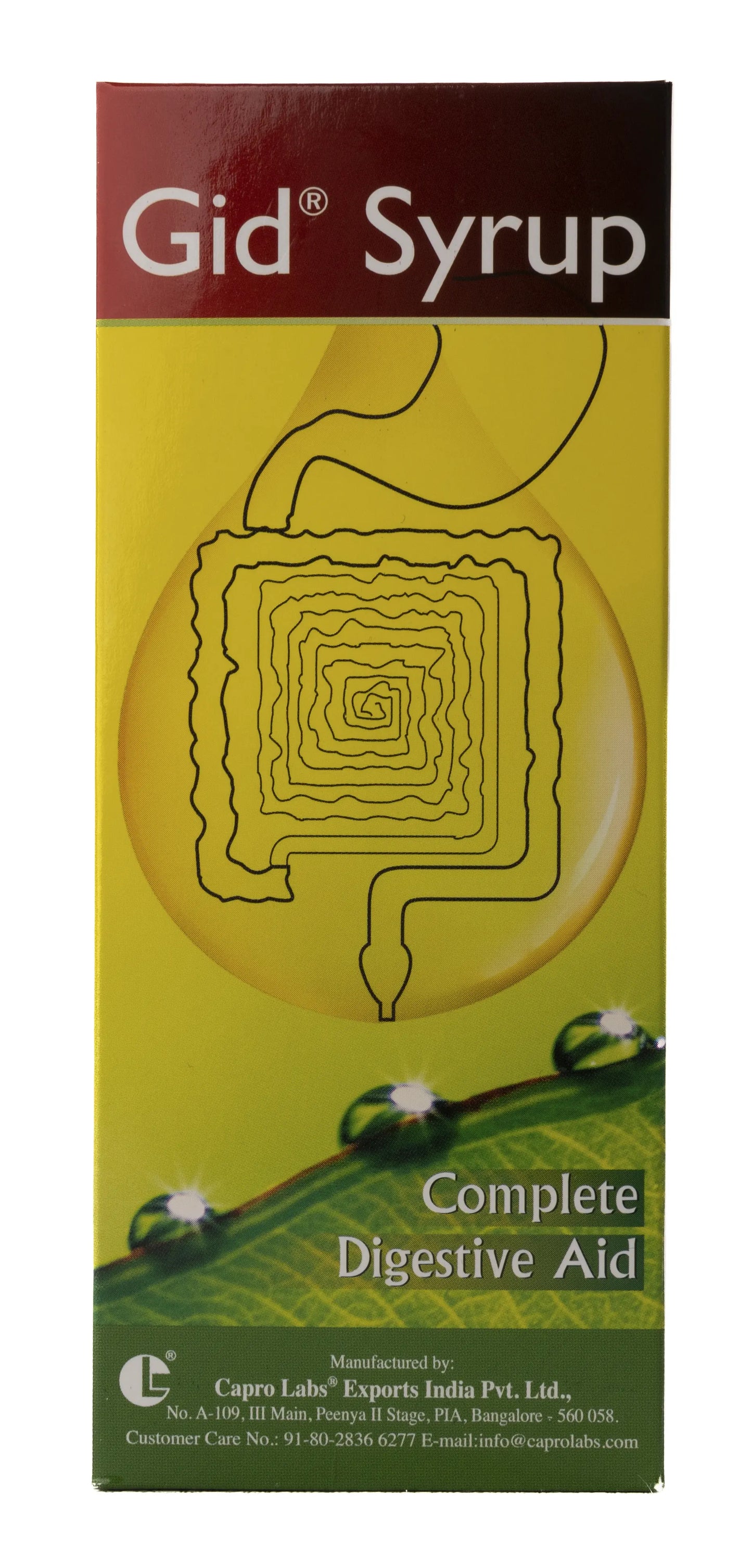 Gid Syrup [Complete Digestive Aid] 200 Ml
