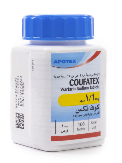 Coufatex 1Mg 100 Tablets