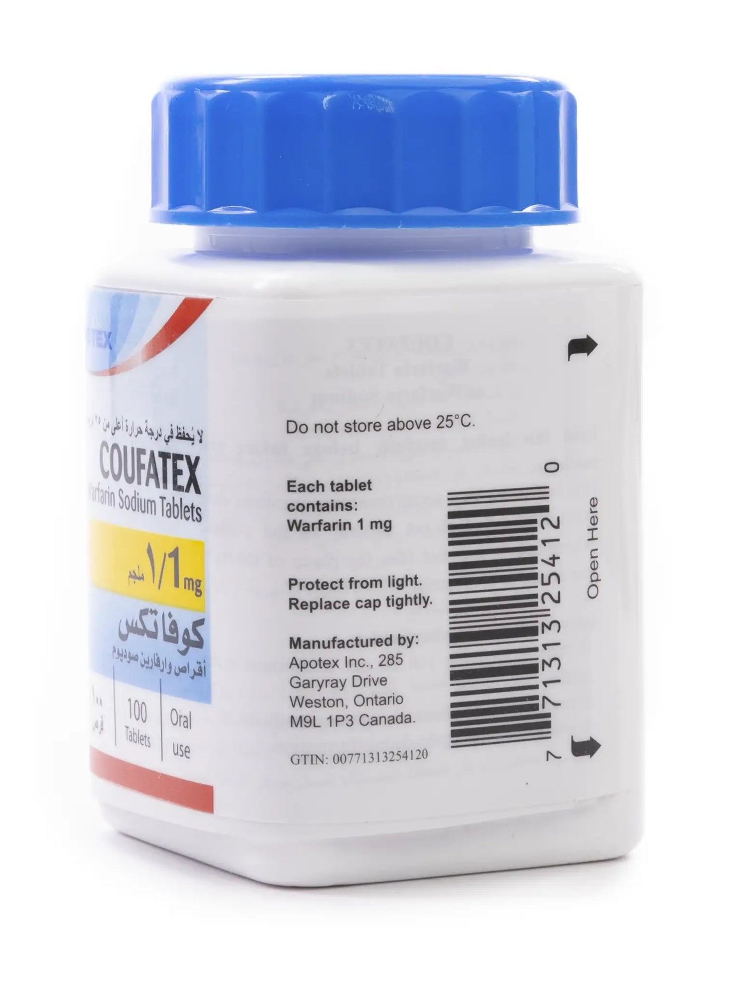 Coufatex 1Mg 100 Tablets